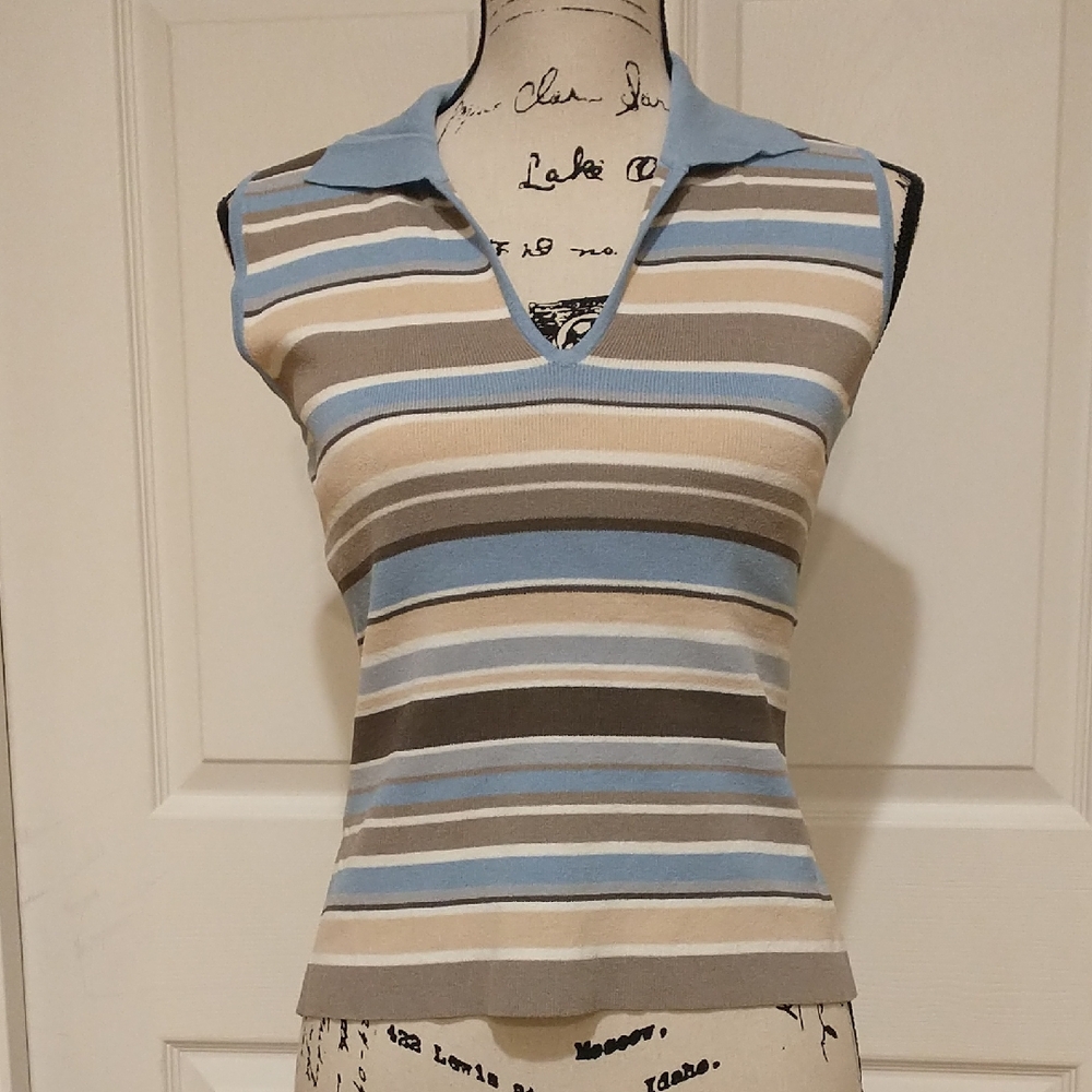Willi Smith Sleeveless Knit Top